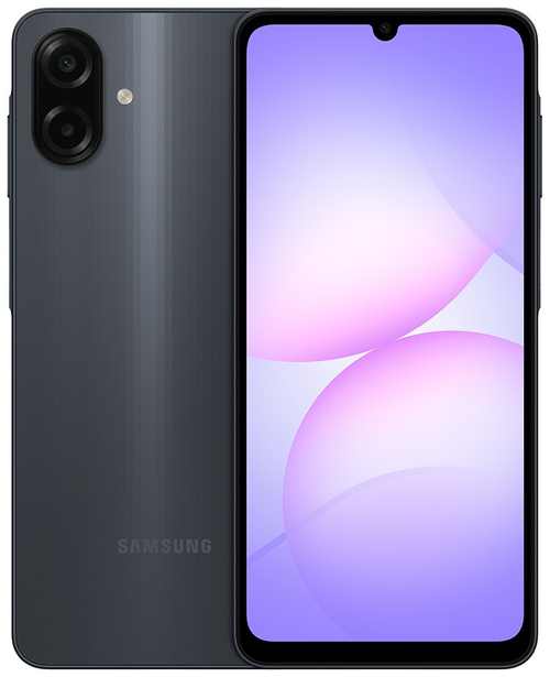 Смартфон Samsung Galaxy A07 4 ГБ/64 ГБ черный