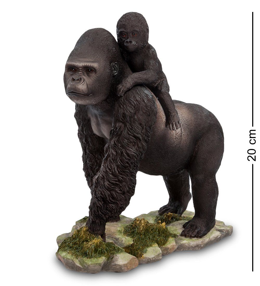 Veronese WS-714 Статуэтка «Горилла с детенышем»