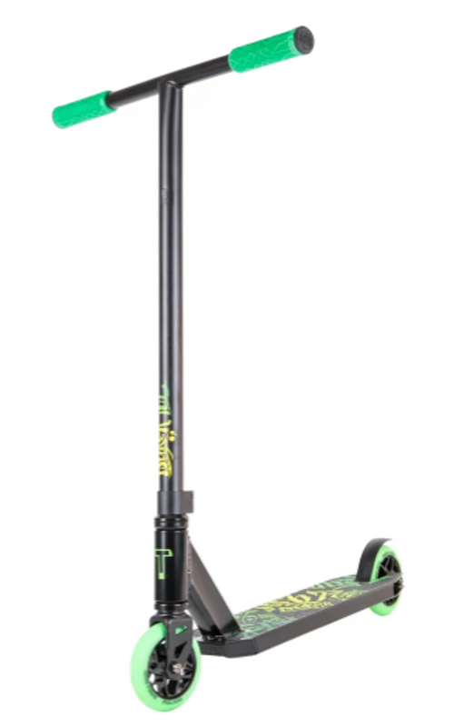 Самокат Tech Team Duker 101 black/green (Чёрный-зелёный) 2022