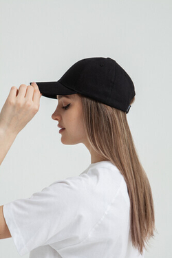 Бейсболка TRUESPIN Unstrucured Dad Cap (Черный (Black), O/S)