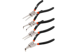 Набор съемников стопорных колец STARTUL PRO на полотне, 4 предмета PRO-6048-04