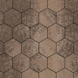 Тротуарная плитка СОТЫ - Листопад гладкий Хаски