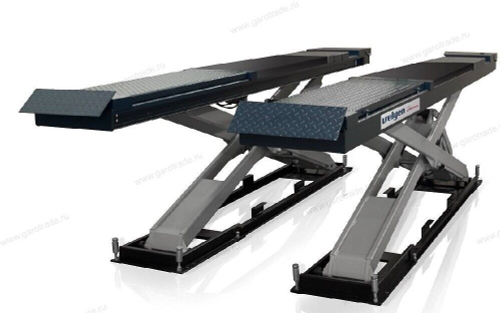 Подъемник ножничный Velyen c платформами для сход-развала 4EE0700H