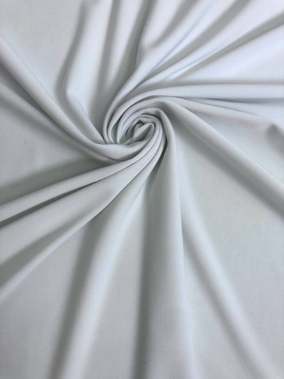 Трикотаж масло, белый CAVALI