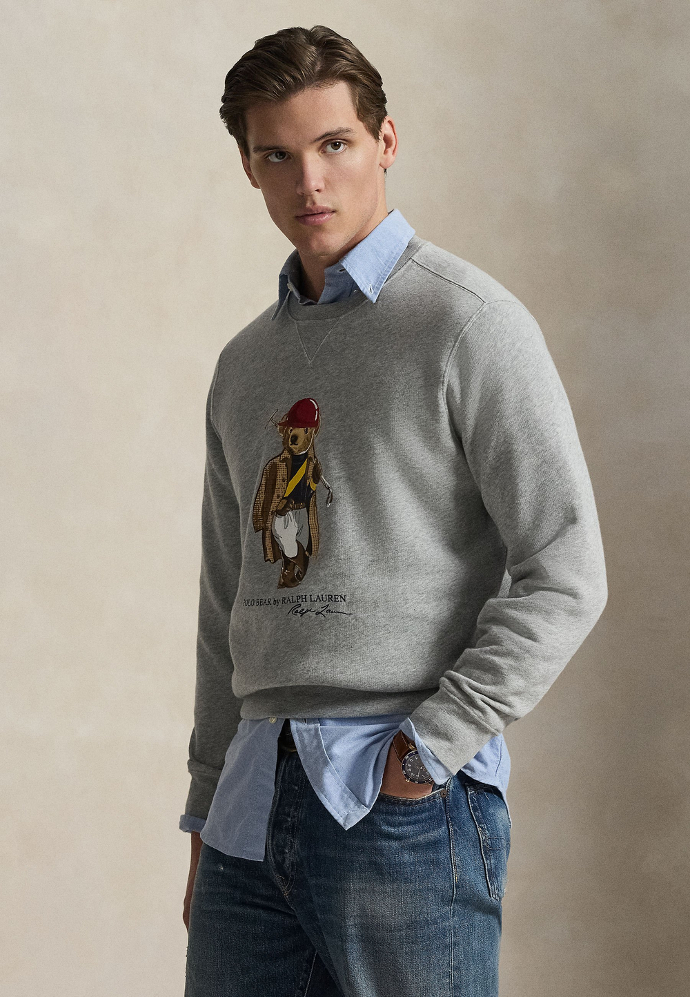 Свитшот POLO RALPH LAUREN - grey