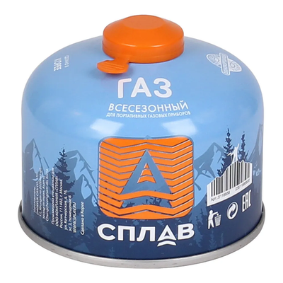 Баллон газовый Сплав резьбовой 230 г