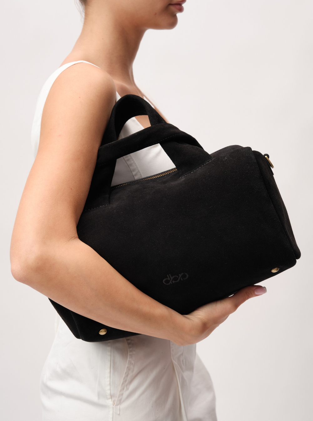 Замшевая сумка DBR 31378 черный