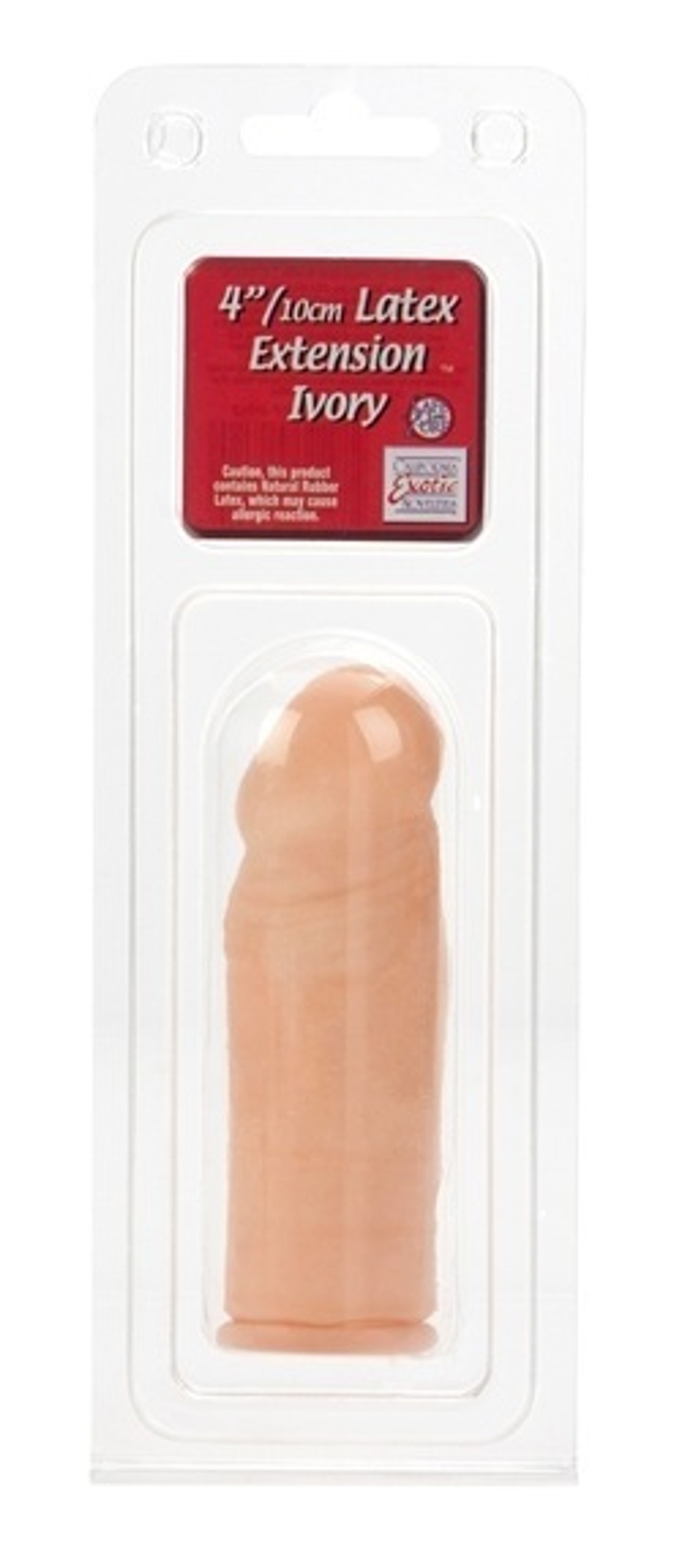 Насадка-удлинитель из латекса, 10 см.