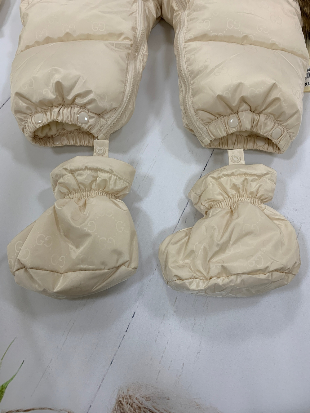 Комбинезон-трансформер (2в1) GUCCI STYLE: KD1910 (Цвет: Белый, Размер: XL)