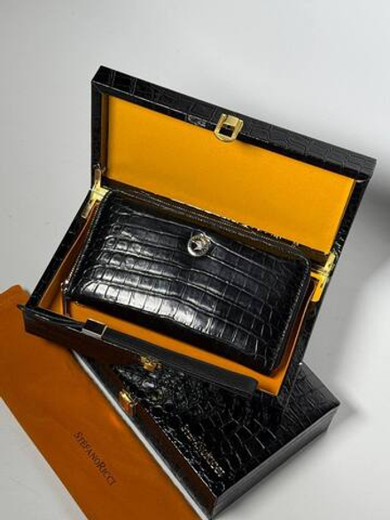 Портмоне Stefano Ricci из кожи крокодила
