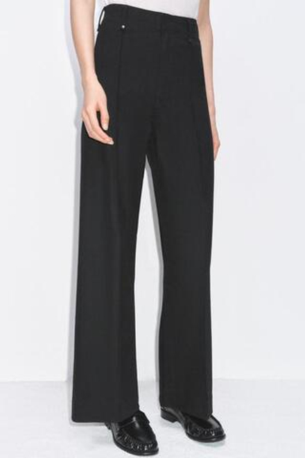 ZARA ДЖИНСЫ WIDE LEG С ВЫСОКОЙ ПОСАДКОЙ — ZW COLLECTION, ЧЕРНЫЙ