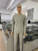 Термобельё вафельное Горец серый