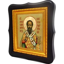 Александр Александрийский святитель, патриарх. Икона на холсте.