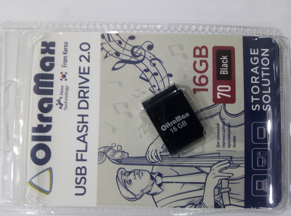 USB  флэш-накопитель 16Gb OltraMax 70 mini