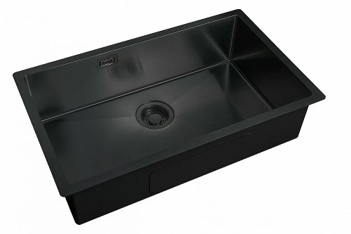 Мойка кухонная Zorg Light ZL R 740440 Черная