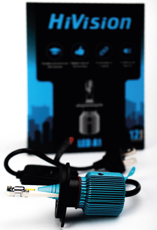 Лампа LED H4 6000K 12/24V 3000Lm A1 (к-т 2ед.)