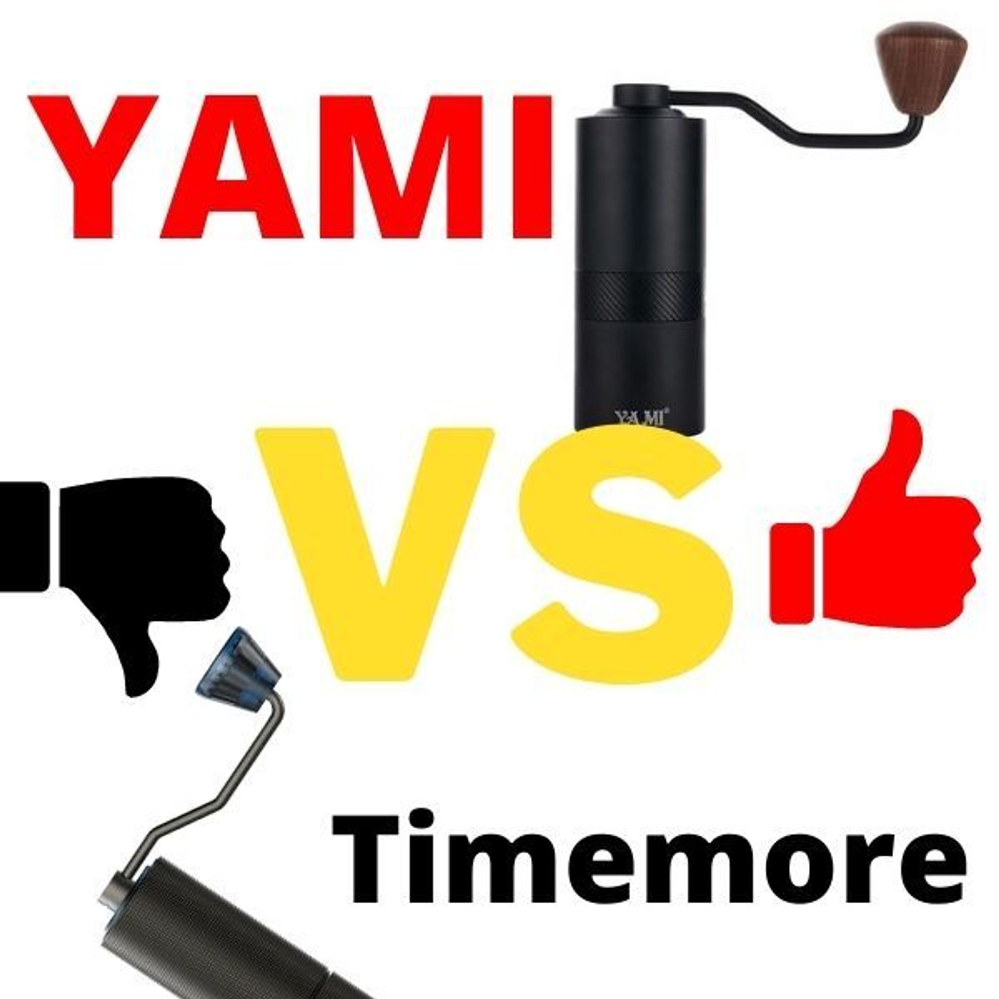 Сравнение кофемолок Yami и Timemore c2☆Обзор кофемолки Timemore с2