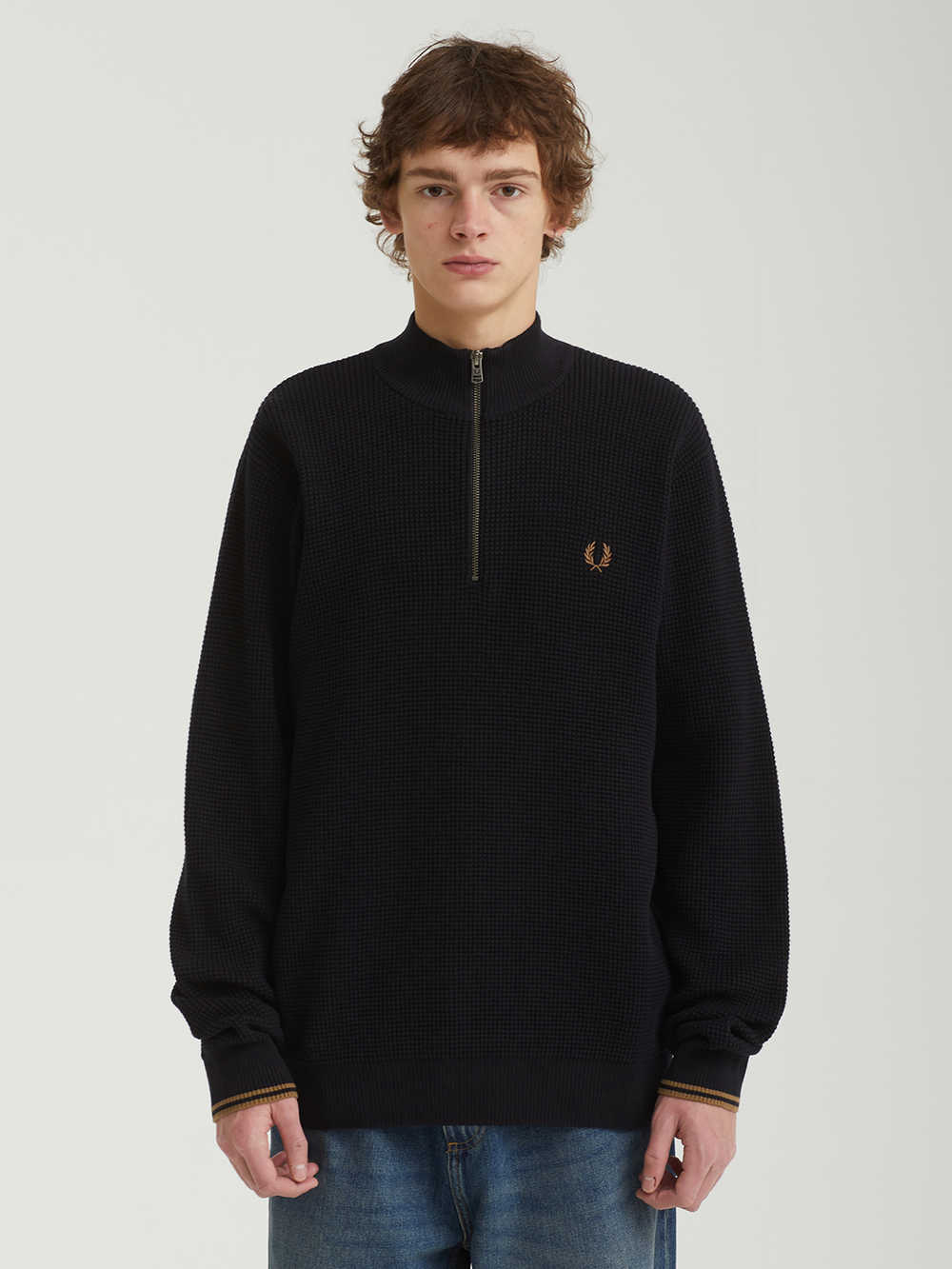 Мужской Свитер Waffle Stitch