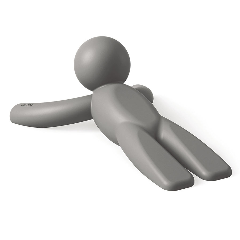 Набор дверных стопперов buddy, серый, 2 шт.