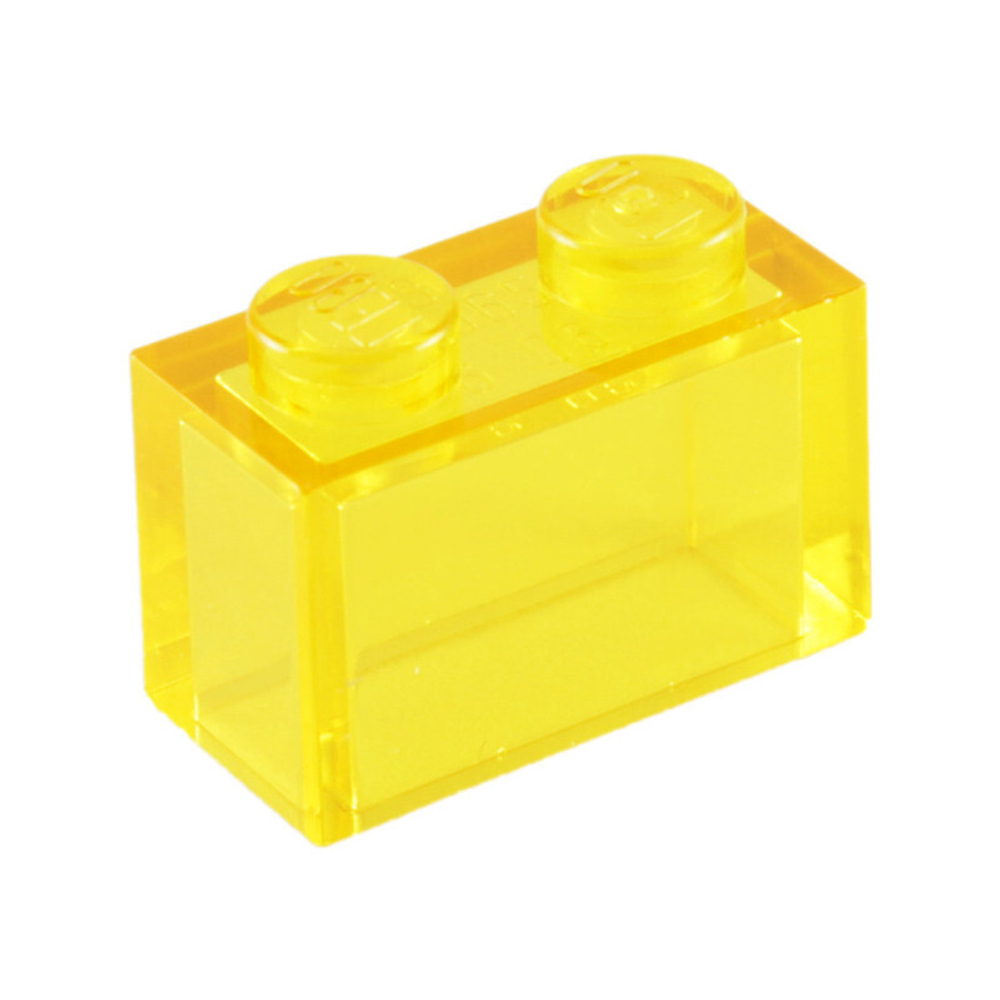 Lego Кирпич 1x2 без внутреннего крепежа (желтый) 306544