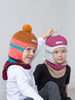 Шлем зимний вязаный (Джем) ЧИП