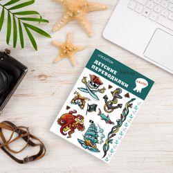 Tattoo-переводилка "Пираты"