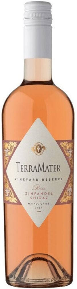 Вино TerraMater Vineyard Reserve Zinfandel-Shiraz Rose, 0,75