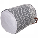 Корзина для белья круглая «Зигзаг» 44*34 см