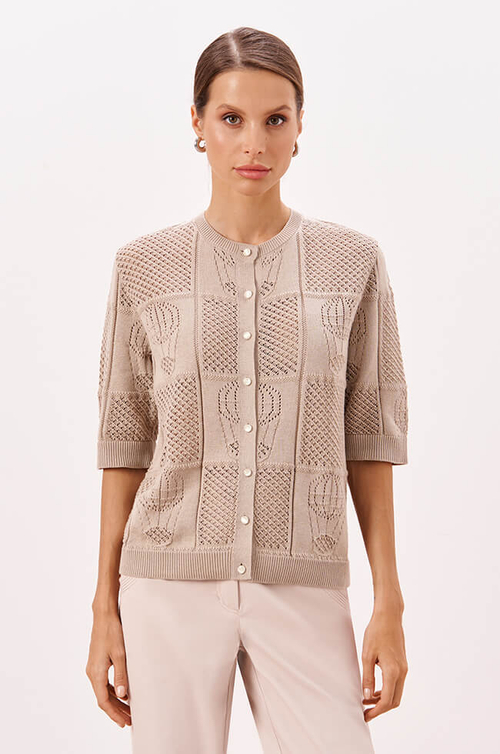 1926 Кардиган женский (бежевый)