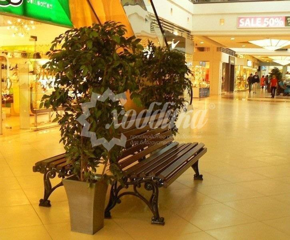 Скамейка чугунная «Классика»