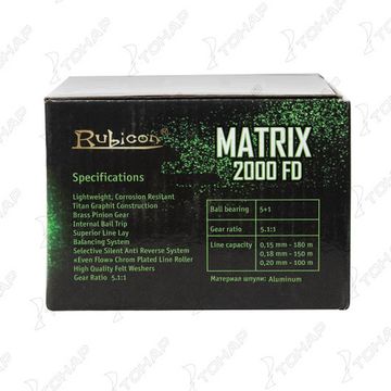 Катушка Matrix 5+1BB 2000 FD RUBICON