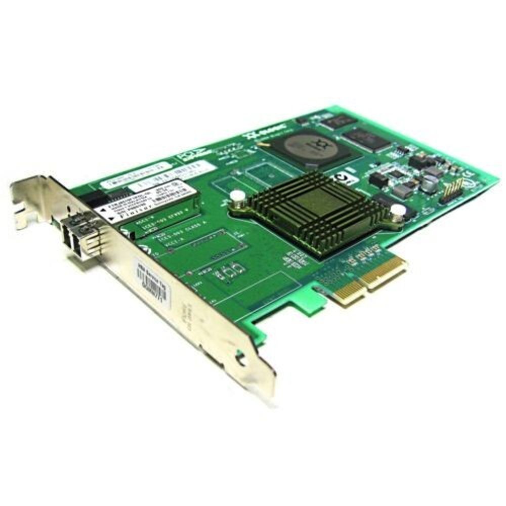 Контроллер QLogic PCI-E 2Gb single port FC Adapter, Multimode Optic, full duplex, 64bit. PX2410402-20 B