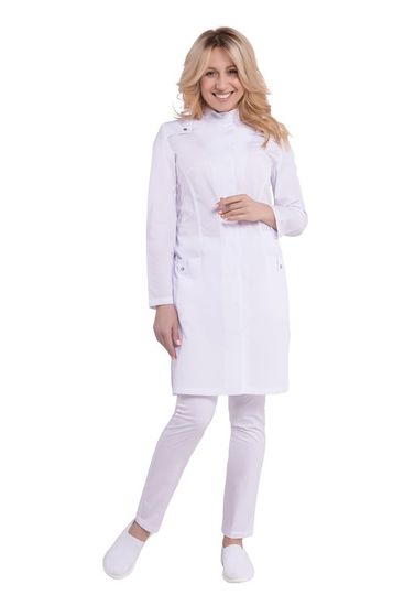 Халат женский S138 А (белый)