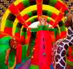 Коммерческий надувной батут «Страна Сафария 2» 10*6*6 м