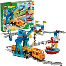 Конструктор LEGO DUPLO Town 10875 Грузовой поезд