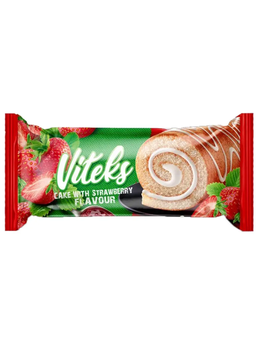 Рулет с Клубничной начинкой Витекс 150 г * 3 шт
