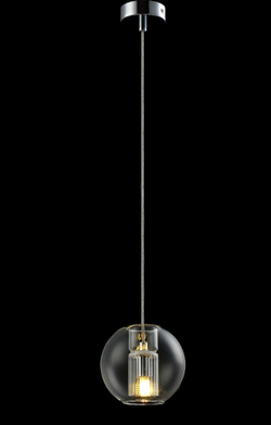 Светильник подвесной Crystal Lux BELEZA SP1 B CHROME