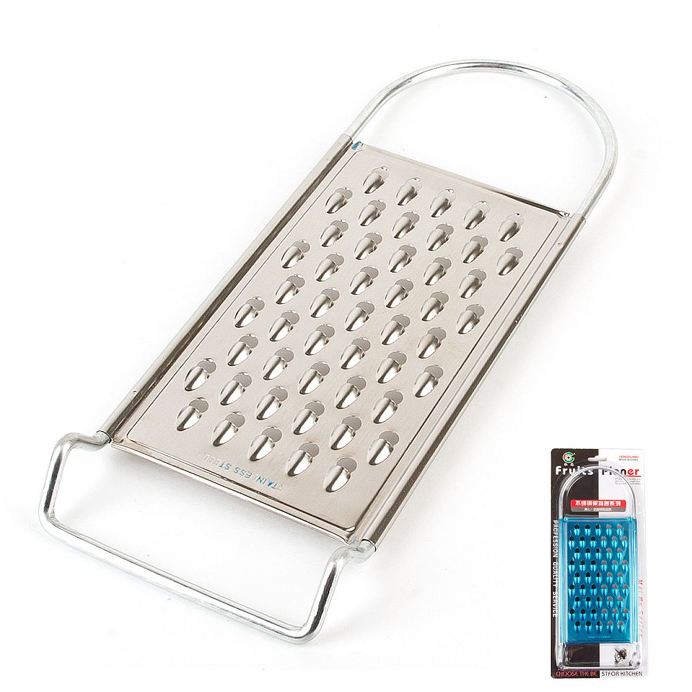 Терка крупная (одинарная) l=29см (нержавеющая сталь) (упаковка с хедером)