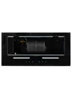 Встраиваемая кухонная вытяжка 60 см Macbi B-BoxG60G с мощностью 1200 м /ч, управление сенсорное и жестом, цвет: черный,