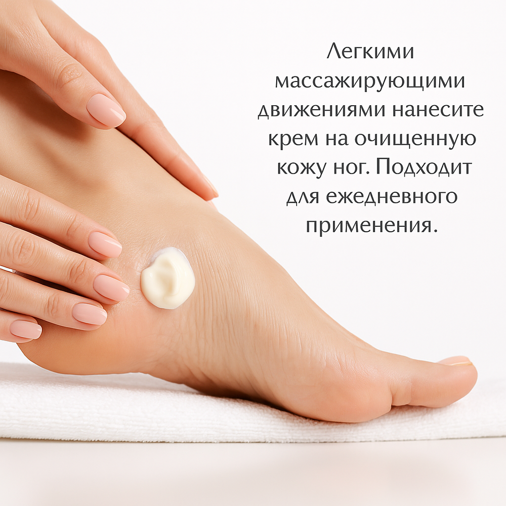 Крем-воск для ног "Jame Skin" Мягкий хлопок, 100 мл — Интенсивное питание и восстановление