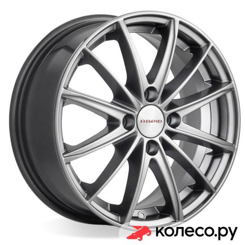 Пойнт Бланк (КС884) 6x15/4*100 D67.1 ET40 Дарк платинум