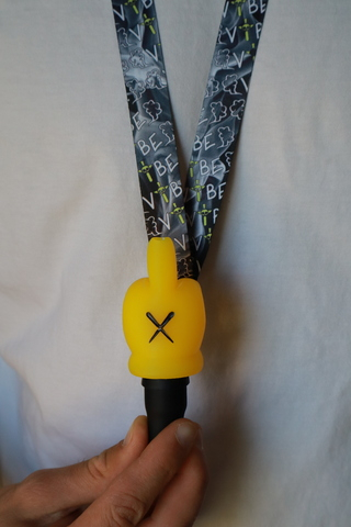 Osobisty ustnik F*k Żółty Vibe Hookah