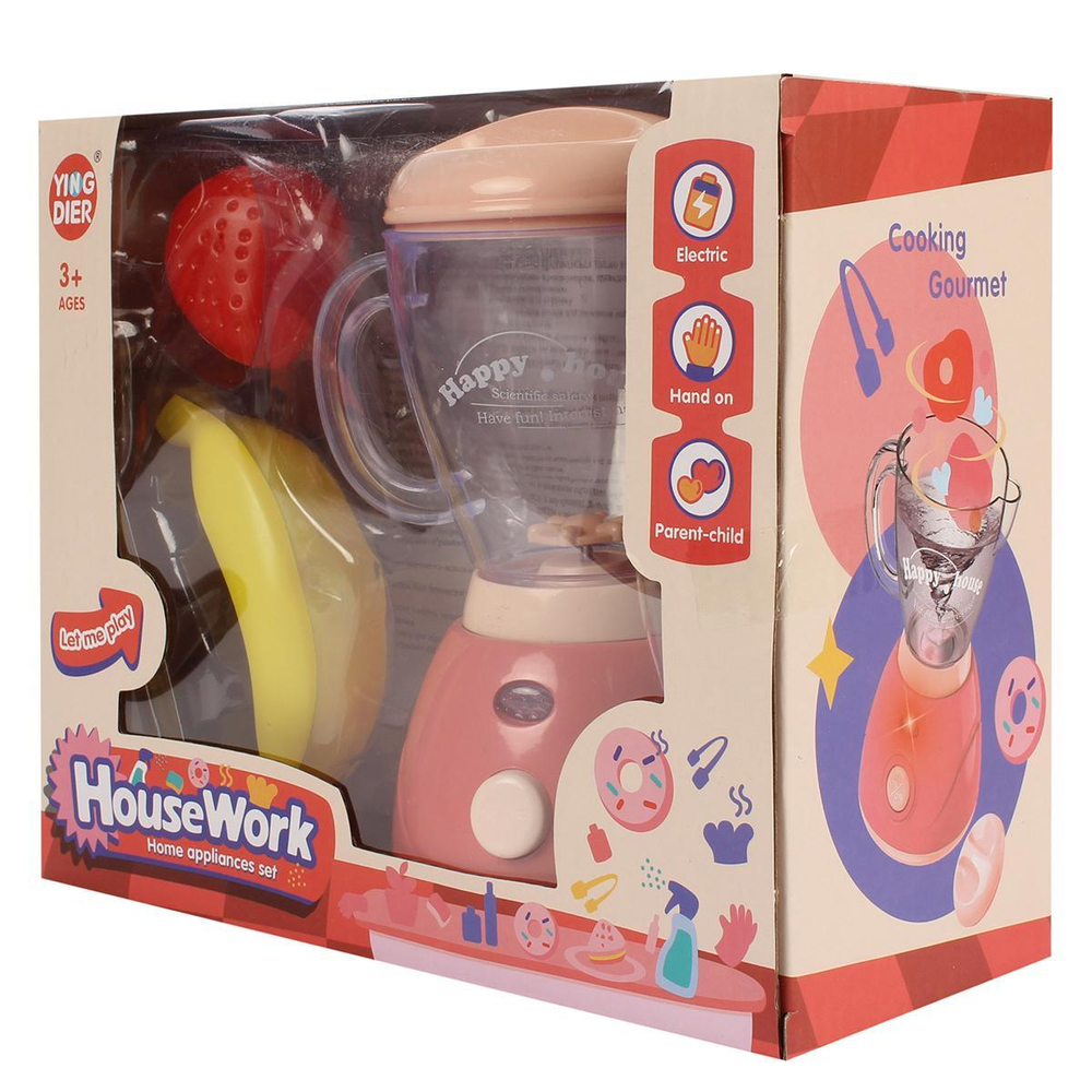 Блендер на бат. свет, с аксесс. коробка 9313C3