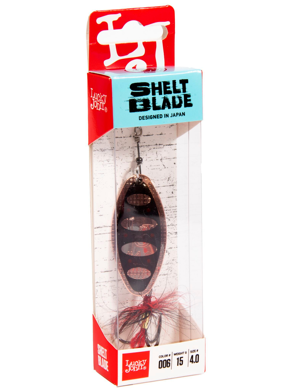 Блесна вращ. Lucky John SHELT BLADE 4 15,0г 006