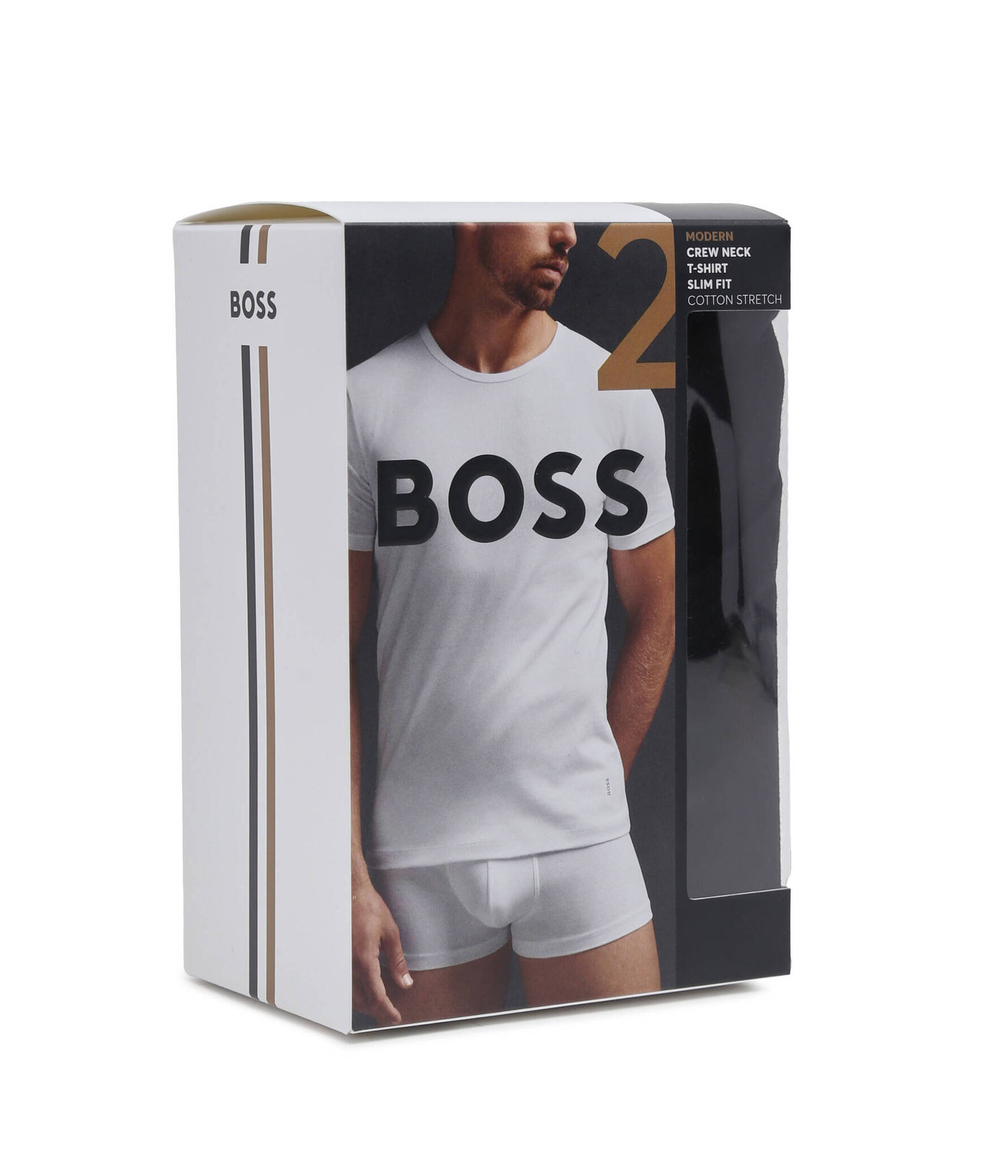 Футболка 2шт. BOSS BLACK - черный(50475276)