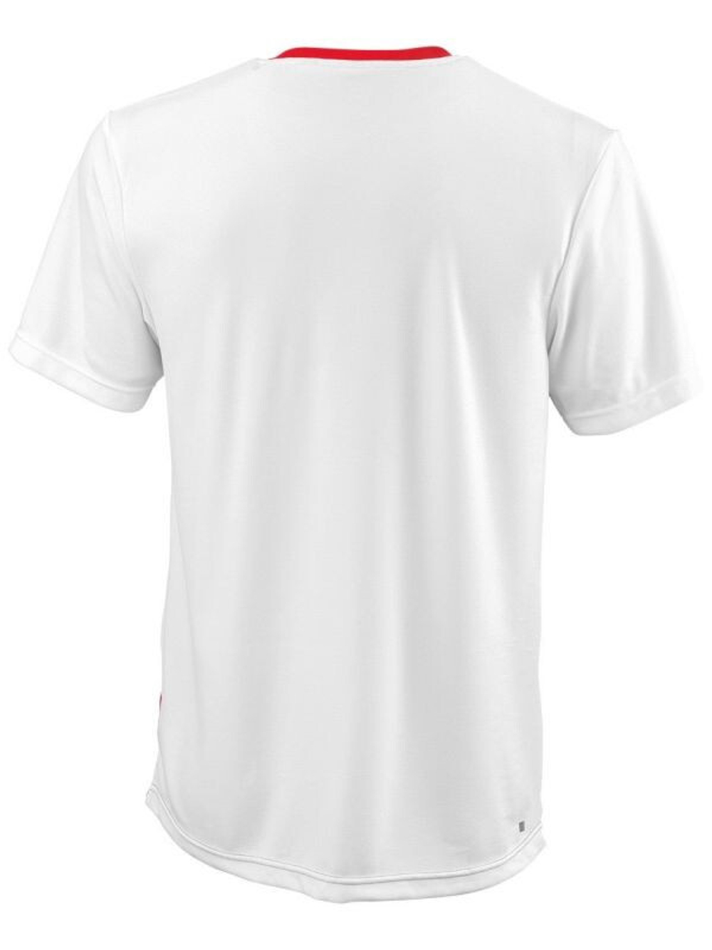 Мужская теннисная футболка Wilson Team II Crew M - красный