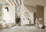 Столешница Roca Luna 80, керамогранит, серая, ZRU9307771