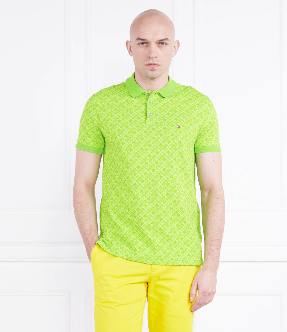 Поло Tommy Hilfiger - зеленый(MW0MW30806)