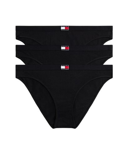 Женские трусики Tommy Hilfiger Heritage Logo 3P - black