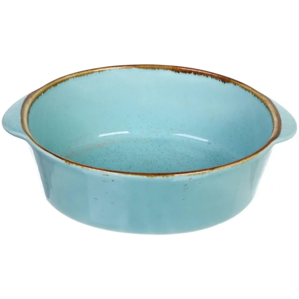 Форма для запекания керамическая «Tiffany Blue» 27*17*8см